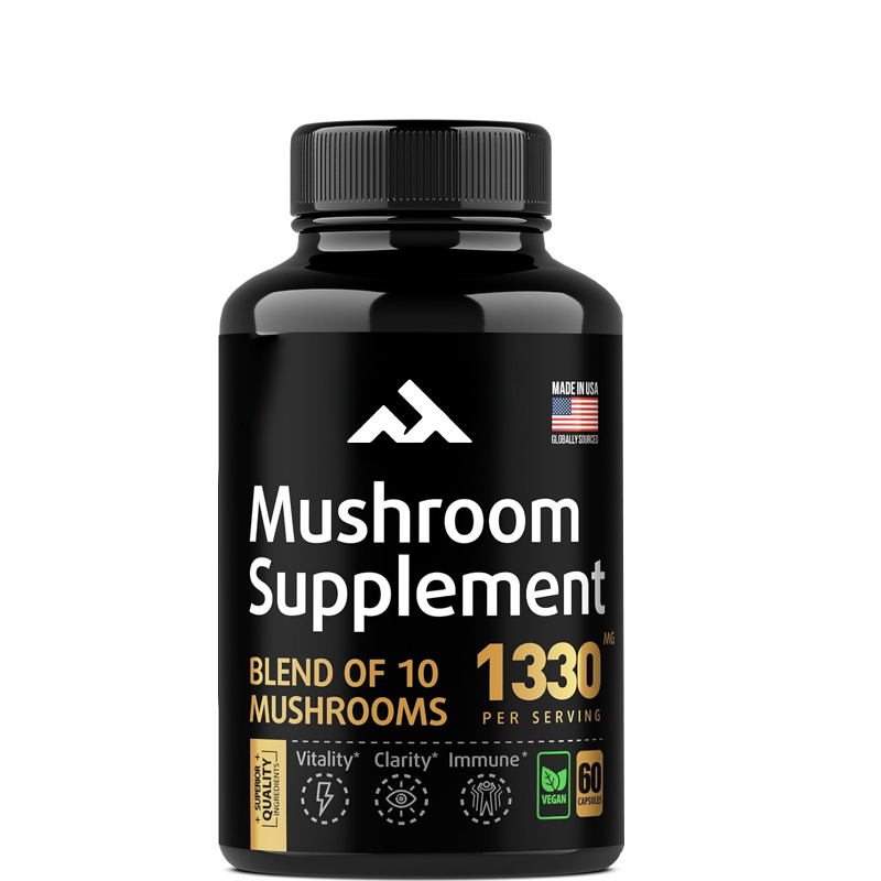 Lion Mane Mushroom - Mushroom Supplement - Mushroom and Lion
