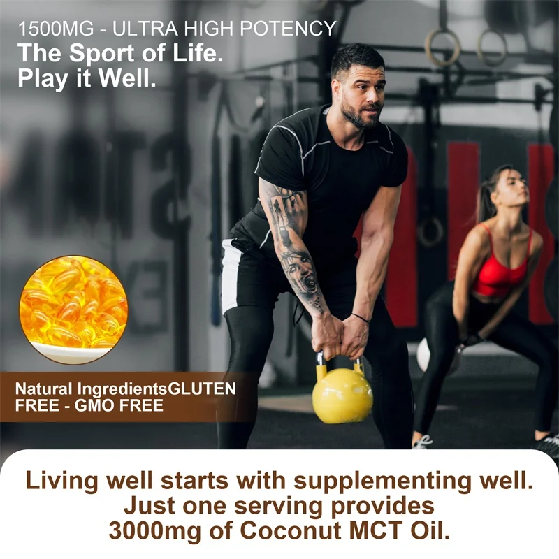 MCT Oil Supplement - Contains  - Mct Oil Coconut のレビューと価格