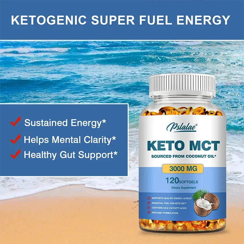 Keto MCT Oil 3000 Mg Capsules  - Mct Oil Coconut のレビューと価格