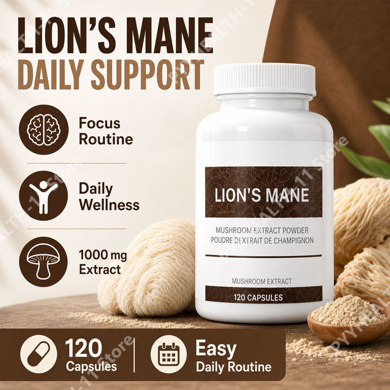 Lion’s Mane Mushroom Capsules  - Lion Mane Mushroom のレビューと価格