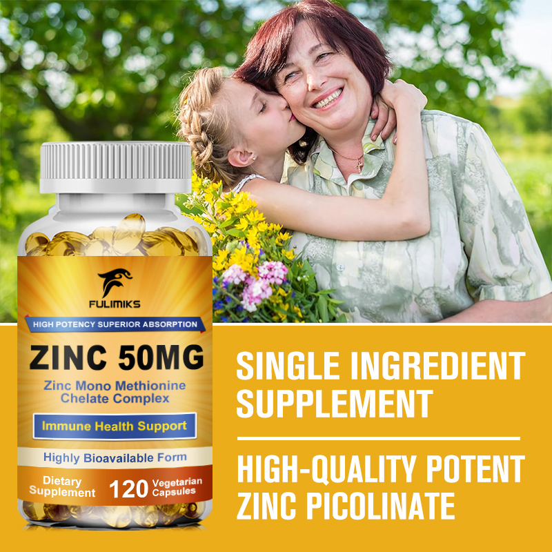 Premium  Pure Zinc Capsules 50 - Zinc Supplement 50Mg のレビューと価格