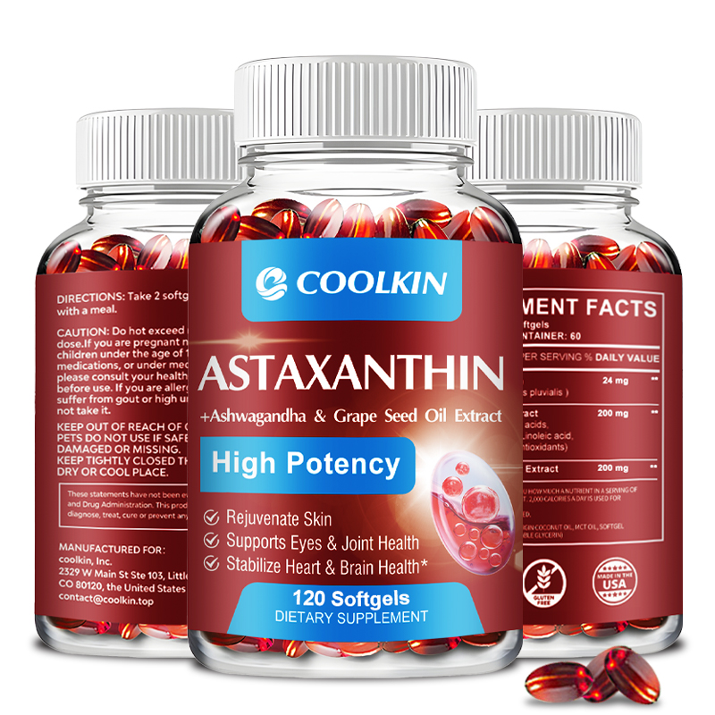 Astaxanthin Supplement with Gr - Mct Oil Coconut のレビューと価格