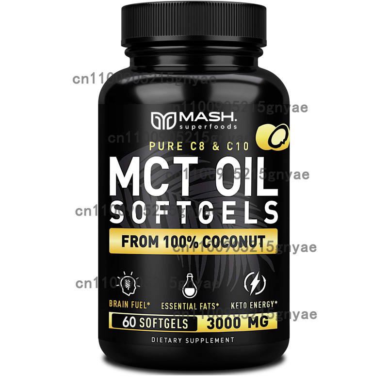 MCT Oil 3600 Mg C8 C10 Capsule - Mct Oil Coconut のレビューと価格