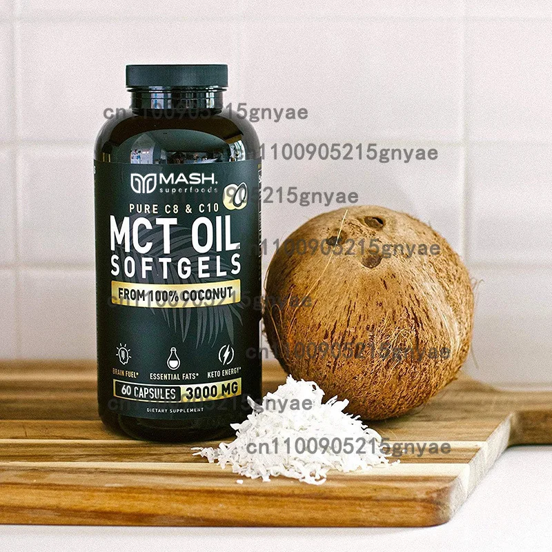 MCT Oil 3600 Mg C8 C10 Capsule - Mct Oil Coconut のレビューと価格