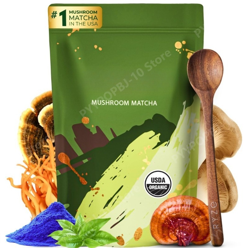 Organic Mushroom Matcha Supple - Lion Mane Mushroom のレビューと価格