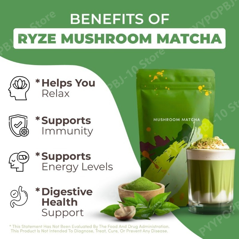 Organic Mushroom Matcha Supple - Lion Mane Mushroom のレビューと価格