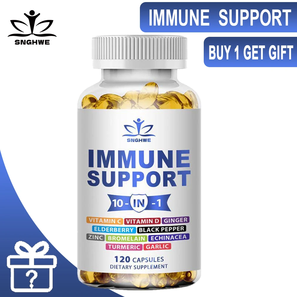 10-in-1 Immune Support Supplem - Zinc Supplement 50Mg のレビューと価格