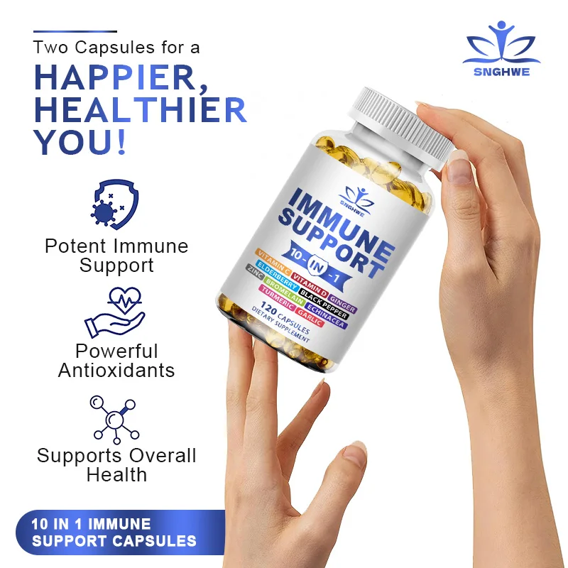 10-in-1 Immune Support Supplem - Zinc Supplement 50Mg のレビューと価格
