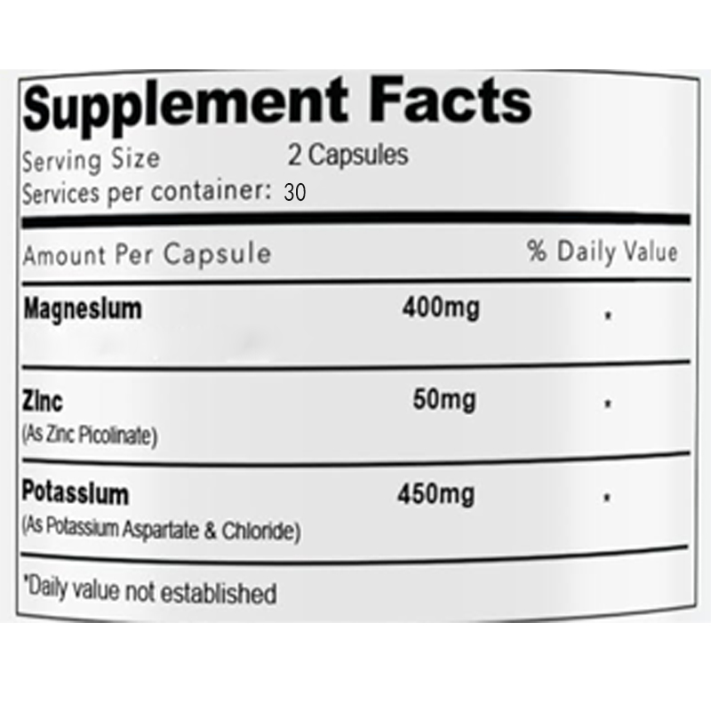 Magnesium and Potassium Supple - Zinc Supplement 50Mg のレビューと価格