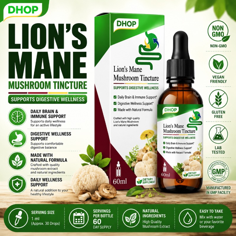 Lion’s Mane Mushroom Tincture  - Lion Mane Mushroom のレビューと価格