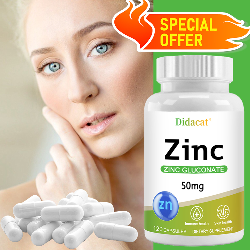 Zinc Gluconate Capsules 50MG,  - Zinc Supplement 50Mg のレビューと価格