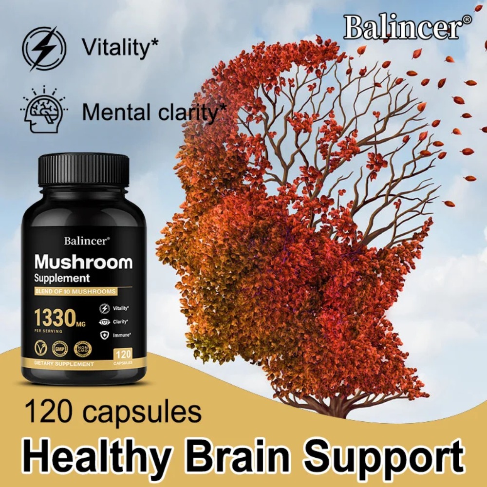 Mushroom Complex Supplements - - Lion Mane Mushroom のレビューと価格