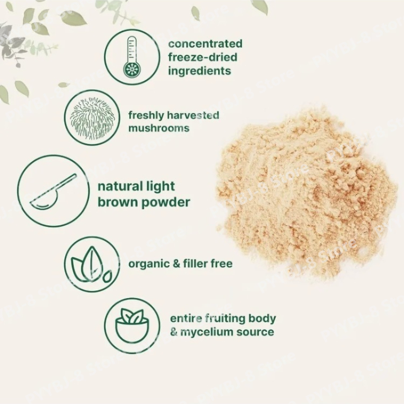 Organic Lion's Mane Mushroom P - Lion Mane Mushroom のレビューと価格