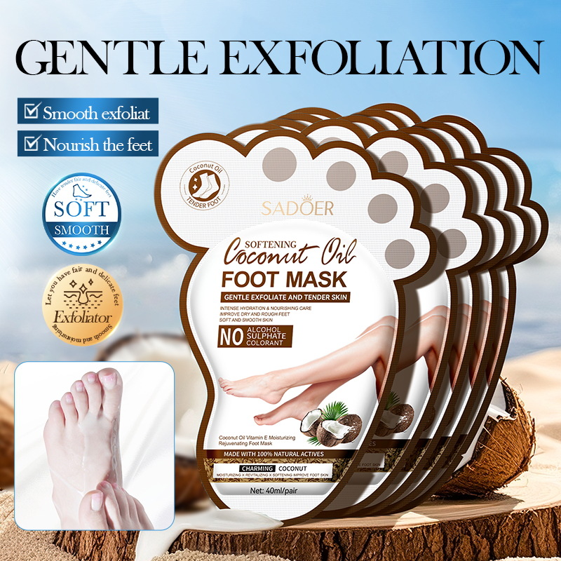 SADOER Coconut Foot Mask Moist - Mct Oil Coconut のレビューと価格